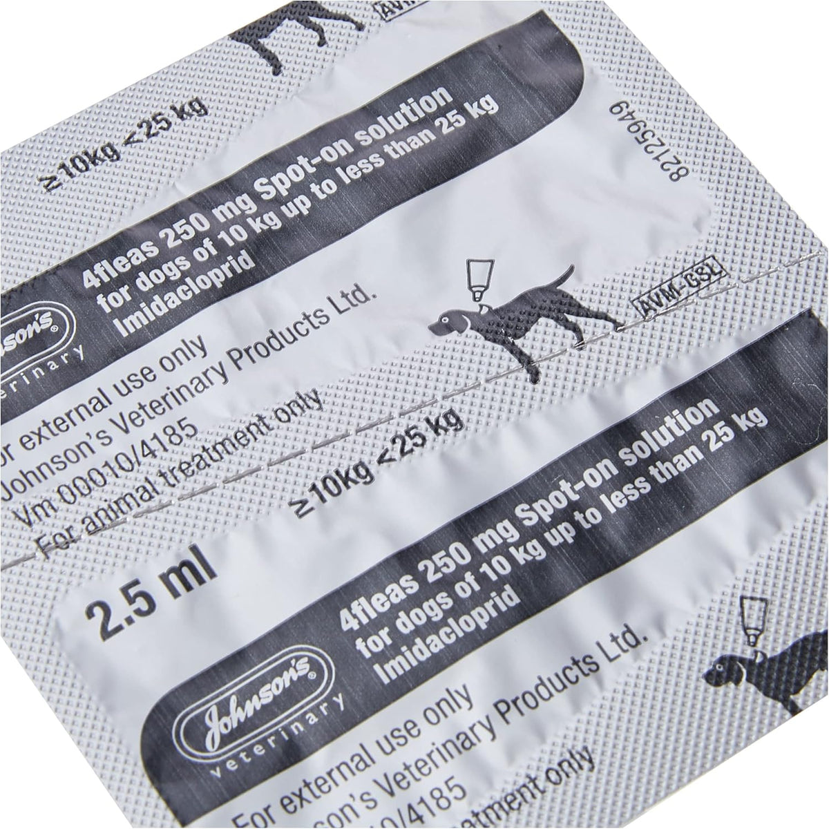 4fleas Spot-On Dual Action Flea Treatment for Dogs