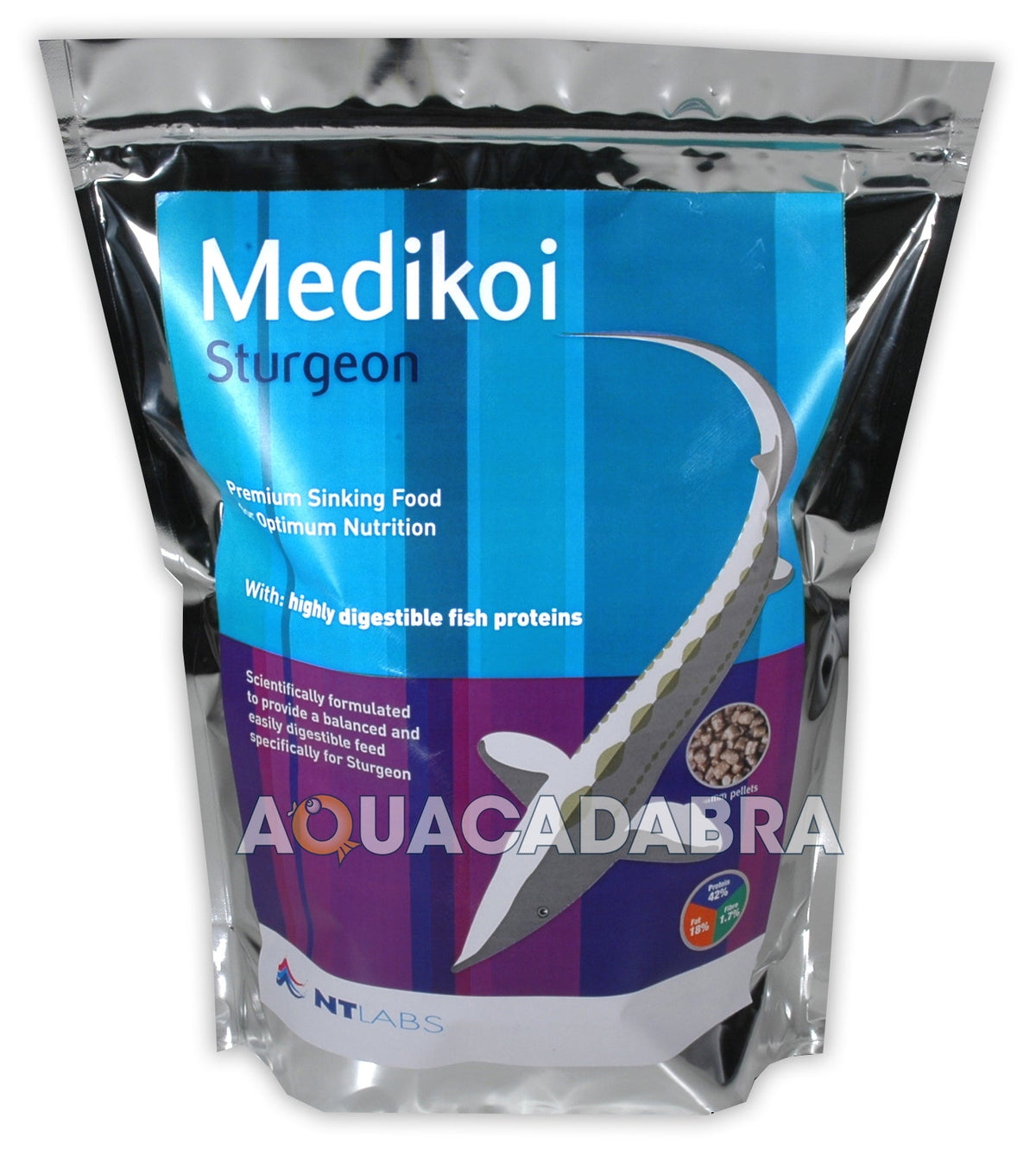 NT Labs Medikoi Sturgeon: High-Protein Sinking Pellets