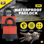 Weatherproof Padlock 40mm | Outdoor Security Lock Includes 3 Keys