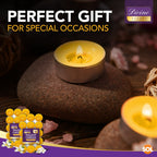 Scented Tea Light Candles | 4 Hour Burn Fragrance | 15-30 Pack