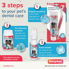 Beaphar Dental Powder for Dogs & Cats Reduces Plaque & Bad Breath75g
