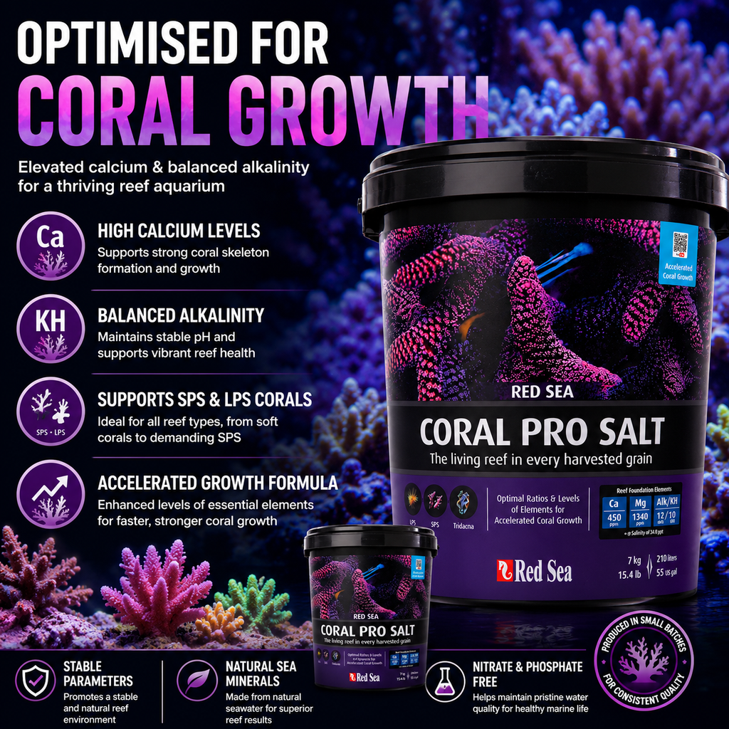 Red Sea Coral Pro Marine Aquarium Reef Salt