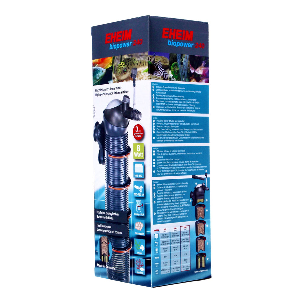 EHEIM BioPower 240 Internal Aquarium Filter 160-240L