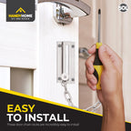 Door Chain Lock for Home Security | 2 Pack