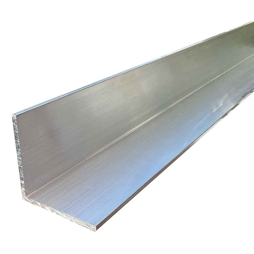 15.8mm x 15.8mm x 1.6mm (5/8" x 5/8" x 1/16") Aluminium Angle