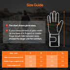 Dr.Prepare Heated Gloves with Dual 7.4V 3000mAh Batteries