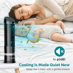 DR.PREPARE 16in Oscillating Tower Fan