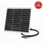 50W 12V monocrystalline solar panel with 90cm cable