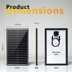 Exotronic 50W Fusion Fixed Solar Panel