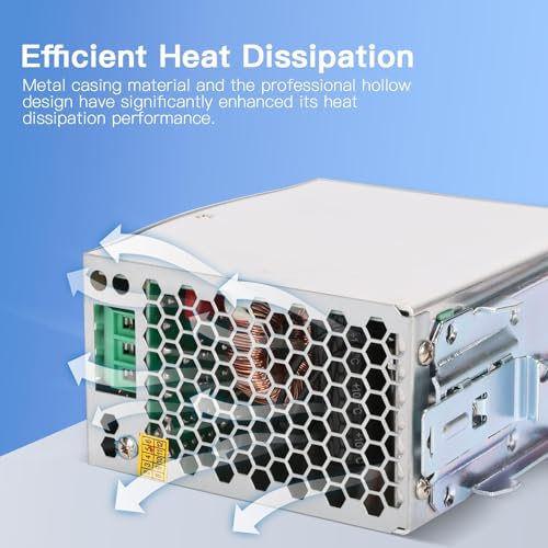 MAKERELE 120W 12V AC to DC DIN Rail Power Supply - style: 120W-12V