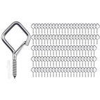108 Pcs 304 Stainless Steel Ceiling Hooks for Plants & Lights - size: 108PCS