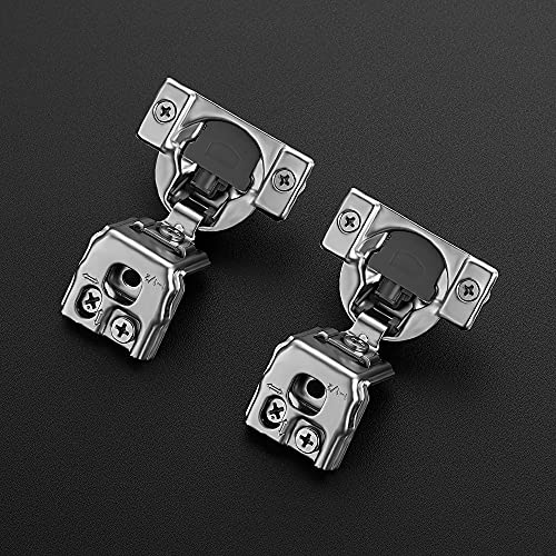Soft Close Hinges for Kitchen Cabinet Hinges, 1-1/2 Inch Overlay, 10 Pack - size: 1-1/2 inch Overlay