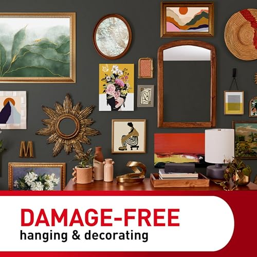 Command 4 lb Small Picture Hanging Strips 36 Pairs (72 Strips), Damage-Free Hanging Picture Hangers, No Tools Wall Hanging Strips for Home Decor, White Adhesive Strips - style: 36 Pairs