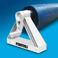 In-Ground Base with Retractable Wheels 16' Pole Kit