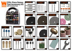 WEN 230321A 320-Piece Rotary Tool Accessory Kit with Carrying Case - size: 320 Pieces