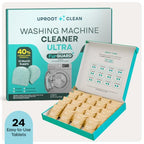 Uproot Clean Washing Machine Cleaning Tablets Ultra 40% Stronger, 24 Pack - style: Ultra