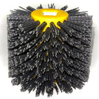 Professional Abrasive Nylon Drawing Wheel Drum Burnishing Brush – Ideal for Wooden Polishing | Durable 60 Grit Black | 1 Pack - size: 60 Grit, Black