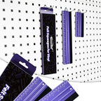 NEWISHTOOL 2 PCS Felt Squeegee for Vinyl, Purple Ruler Scraper, Two-Length