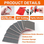 28 Pcs 240 Grit Sanding Sponge Soft Foam Hand Sanding Blocks - style: 240 Grit 28PCS