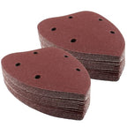 25 Pcs Mouse Detail Sander Sandpaper, 120 Grit, 5 Hole - size: 120 Grit - 25 Pcs