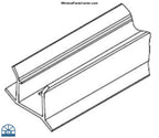 511 - Side or Head Seal Weather Strip for sliding patio doors