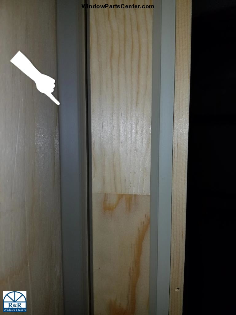 511 - Side or Head Seal Weather Strip for sliding patio doors