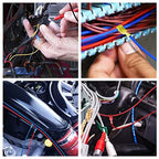 TICONN T Tap Wire Connectors, T Wire Quick Splice Connector, T Connectors for Wiring with Storage Case (120 Pcs) - style: 120 Pcs