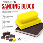 30 Pack Sanding Sponge Set 3x4 Inch 120 to 3000 Grit