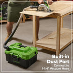 GREENWORKS 24V (8-TOOL) Combo (Drill, Impact Driver, Circular Saw, Reciprocating Saw, Jigsaw, Multi-Tool, Sander, Flashlight), 4.0Ah + (2) 2.0Ah (Power Bank) Batteries, (2) Cables, 65W Rapid Charger - size: 8PCS Combo Kits