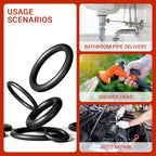 419 Pcs O-Ring O Rings Assortment Kit 32 Sizes Nitrile Rubber - style: 32 Size/419 Pcs