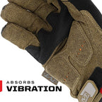 Mechanix Wear M-Pact Impact Protection Work Gloves Brown XX-Large - color: Brown, size: XX-Large