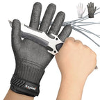 Schwer Ultimate Cut Resistant Gloves Beyond ANSI A9, Reinforced Stainless Steel Glove, Food Grade Mesh Metal Gloves for Butcher Meat Cutting, Oyster Shucking, Mandoline, PR1708 (S, 1 PCS) - size: Small (Pack of 1), style: 4.0 Reinforced Steel