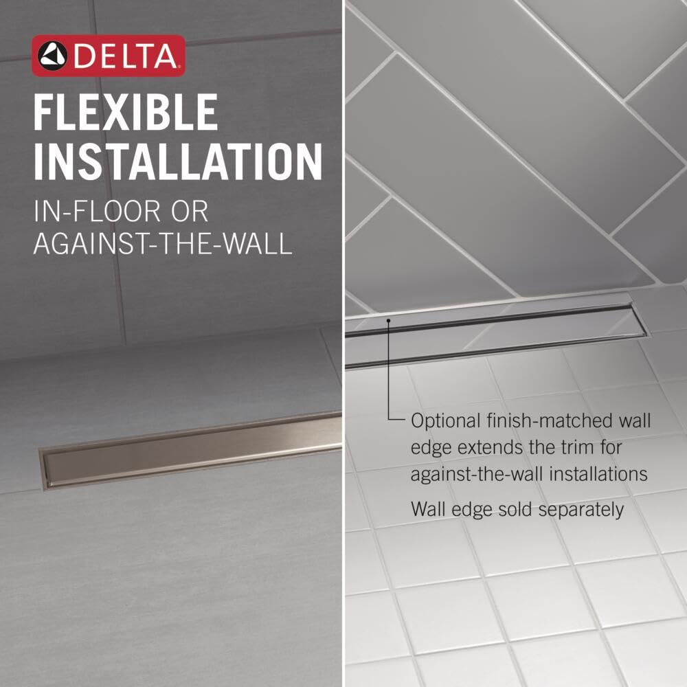 Open Box - Delta DT0732413-CZ - Shower Drain Parts Bath and Shower Parts