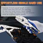 10" Self-Locking Hose Pinch Off Pliers 4 Pack, Radiator Line Clamp