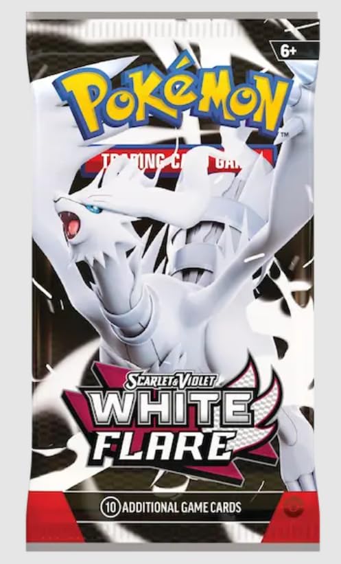 Pokemon – White Flare – English Sealed Booster Pack – 10 Cards