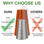 255PCS Electrical Wire Caps Wire Connectors Nuts Kit, 22-10AWG Insulating Insert Twist Wire Connectors with Spring, Screw on Terminals Assortment Set Quick Connection - size: 255pcs