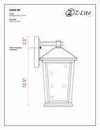 Open Box - Z-Lite 568M-ORB - Wall Sconces Outdoor Lighting