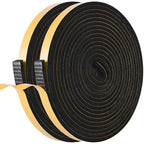 Self Adhesive Foam Tape Weatherstrip 1/4in x 1/4in x 33Ft High Density Foam Insulation Strips Foam Seal Weather Stripping with Strong Adhesive for Door and Window Sound Isolation Soundproofing - size: 1/4in x 1/4in x 33Ft