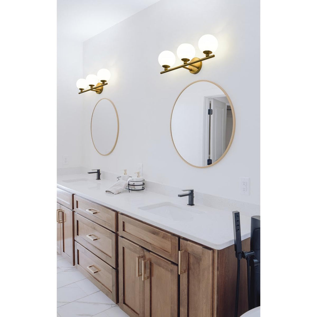 Open Box - Z-Lite 1100-3V-MGLD - Bathroom Fixtures Indoor Lighting