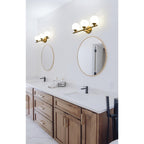 Open Box - Z-Lite 1100-3V-MGLD - Bathroom Fixtures Indoor Lighting