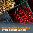 Bora Pocket Hole Screws - 2 Inch (200 Piece) - Fine Thread - size: 2 inch (200 Piece), style: Fine Thread