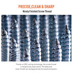 Trivd Frol 550PCS Self Tapping Screws Assortment Set 304 Stainless Steel