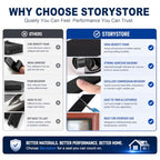 Storystore Weather Stripping Foam Tape, 1/2" x 1/4" x 164 FT Door Seal - size: 1/2In x 1/4In x164Ft