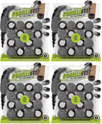 GorillaFelt Chair Leg Floor Protectors/Felt Chair Glides (Set of 16) Tap-On Felt Furniture Pads Guaranteed to Stay On, 1 Inch Round Chair Sliders (Pack of 4) - size: 1 Inch 64 Pack