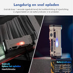 WUBEN X4 Flashlight Rechargeable,Compact EDC Light with RGB Lighting - color: Gray