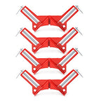 4 pcs 90 Degree Right Angle Miter Corner Clamp 3" capacity Picture Frame Holder Woodwork