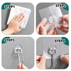 Bivethoi Adhesive Hooks, 20 Pack, 2.75 inch - size: Large hook