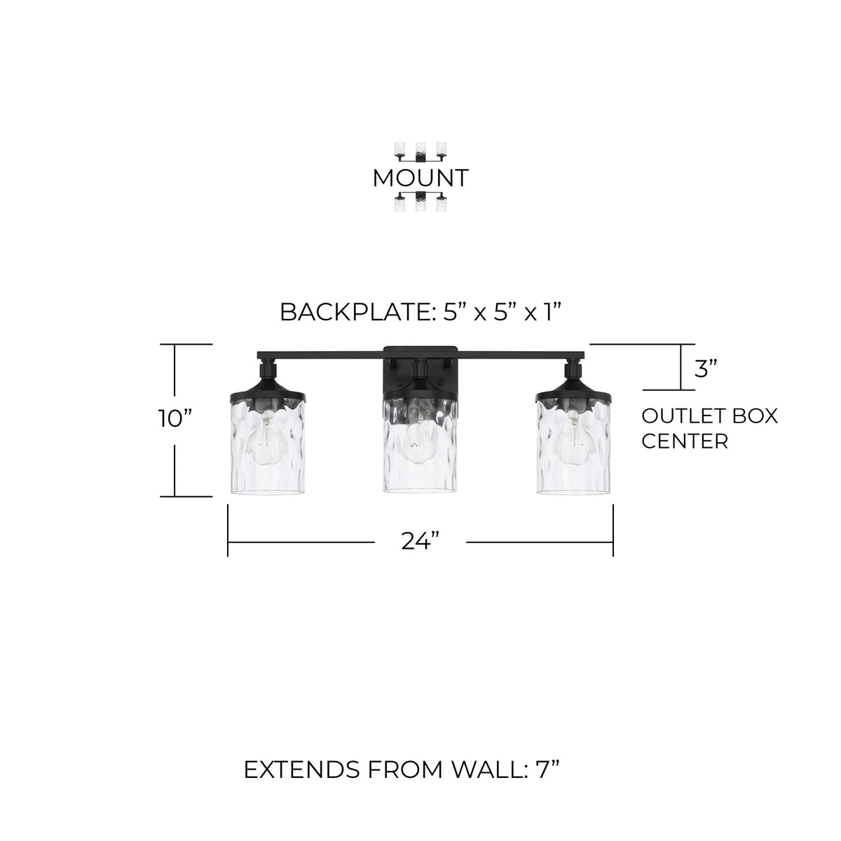 Open Box - Capital Lighting 128831MB-451 - Bathroom Fixtures Indoor Lighting