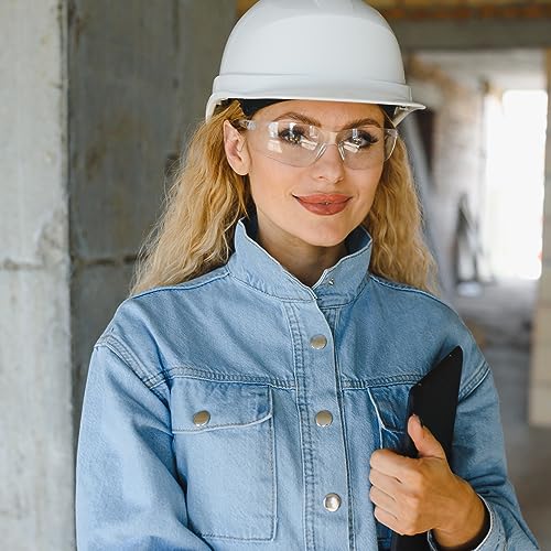 Salfboy Bulk Safety Glasses for Men Women, Clear - color: 100 Mix