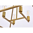 Open Box - Elegant Lighting LD720D24BR - Chandeliers Indoor Lighting